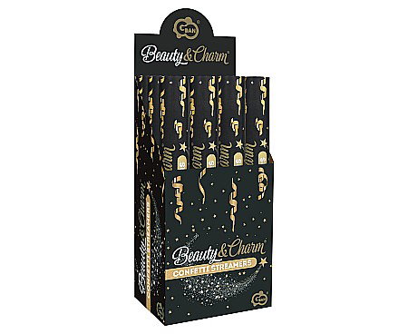 GOD CONFETTI Confetti Cannon, Streamers Gold, 40cm JC-KPSZ40 [2]