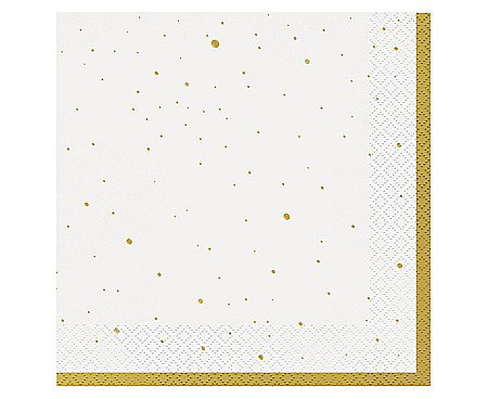DE SEZON - GOD SERVETELE 33*33CM 20/SET CELEBRATE AURIU PW-SCZL