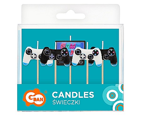 GOD LUMANARI TORT Pick candles, Game, 7cm 5/set SF-PGAM [1]
