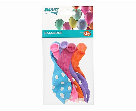GOD BALOANE LATEX Balloons Polka dots, 30cm 5/set GZ-GRO5 [1]
