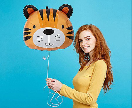 GOD BALON FOLIE ALUMINIU Tiger, 41x36cm, head BF-HTYG [1]