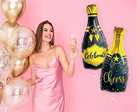 GOD BALON FOLIE ALUMINIU B&C Champagne - Celebrate, 35x76cm PF-BFCE [1]