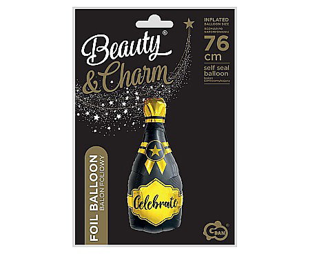 GOD BALON FOLIE ALUMINIU B&C Champagne - Celebrate, 35x76cm PF-BFCE [2]
