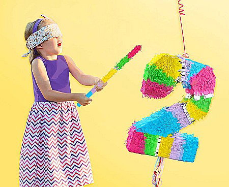 GOD PINATA PARTY CIFRA 2 50*35*7.5CM PASTEL WM-PCP2 [1]