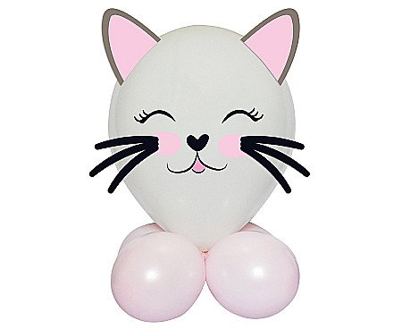 Baloane latex - GOD SET BALON SMART Cute Animals - Cat, 13-30cm, 7pcs GZ-UZKO