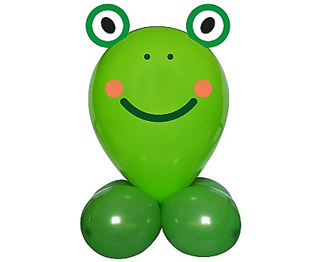 Baloane latex - GOD SET BALON SMART Cute Animals - Frog, 13-30cm, 7pcs GZ-UZZA