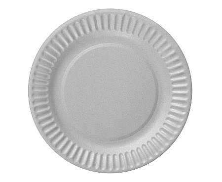 Farfurii/ Pahare/ Servetele/ Paie/ Tacamuri/ Fete masa - GOD FARFURII CARTON Silver, 18cm, 6/set PF-TPS6