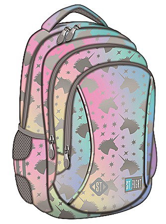 MA RUCSAC SCOLAR ST.RIGHT 3 COMPARTIMENTE OMBRE UNICORN BP-26 645112 [0]