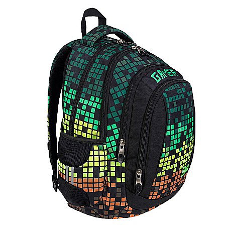 RUCSAC SCOLAR ST.RIGHT 4 COMPARTIMENTE PIXEL GAMER BP-04 645747 [1]