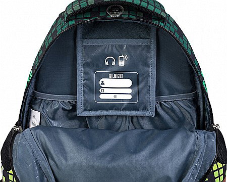 RUCSAC SCOLAR ST.RIGHT 4 COMPARTIMENTE PIXEL GAMER BP-04 645747 [8]