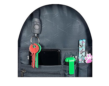 MA RUCSAC SCOLAR ST.RIGHT 3 COMPARTIMENTE  BP-26 GRAY SPACE 667268 [3]