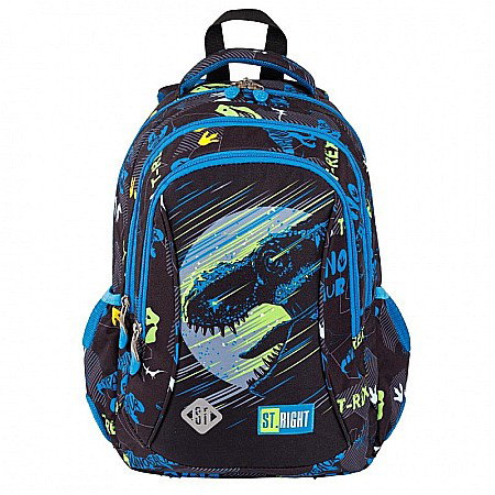 MA RUCSAC SCOLAR ST.RIGHT 3 COMPARTIMENTE DINOZAUR  BP-26 667626 [0]