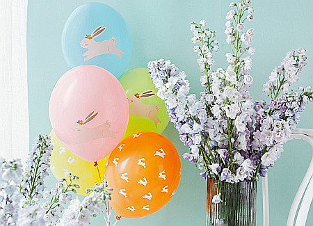 PD BALOANE Balloons 30 cm, Egg Hunt, mix 7/set SB14P-325-000-7 [1]
