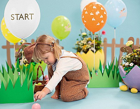 PD BALOANE Balloons 30 cm, Egg Hunt, mix 7/set SB14P-325-000-7 [2]
