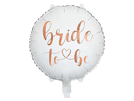 Baloane si accesorii - PD BALON FOLIE ALUMINIU Bride to be, 45cm, white FB139