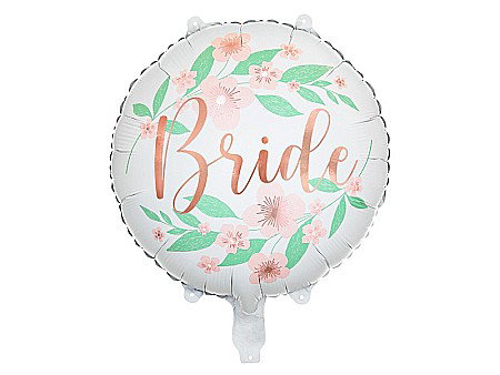 DE SEZON - PD BALON FOLIE ALUMINIU Flower Bride, 45cm, white FB140
