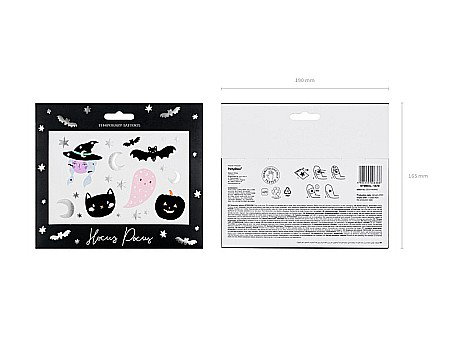PD TATUAJE TEMPORARE HALLOWEEN, MIX 20/SET TAT9 [7]