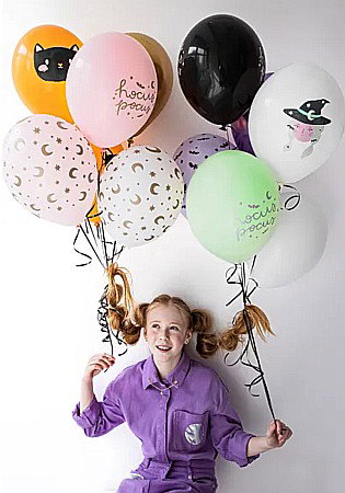 PD BALOANE Strong Balloons, 30cm, Hocus Pocus, mix 6/set SB14P-326-000-6 [1]