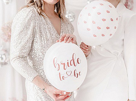 PD BALOANE Balloons 30cm, Bride to be, mix 6/set SB14P-328-000-6 [4]