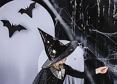 ARTICOLE PARTY - PD PALARIE VRAJITOARE Witch's hat, 19*42*32cm, black CWH2-010