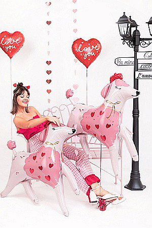 PD BALON FOLIE ALUMINIU Heart "i love you", 45cm, mix FB171 [2]