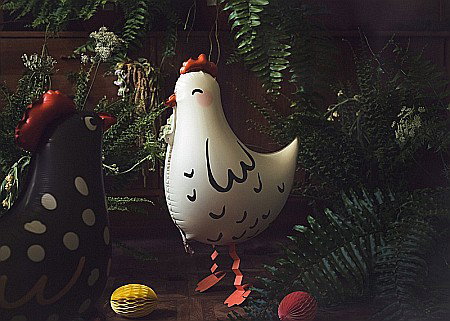 PD BALON FOLIE ALUMINIU Hen, 48x60cm, mix FB187 [1]