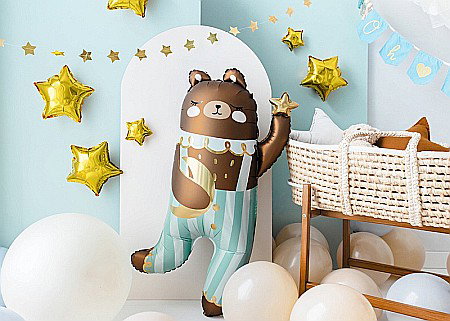Baloane latex - PD BALON FOLIE ALUMINIU Bear, 72x104cm, mix FB201