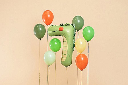 Baloane si accesorii - PD BALON FOLIE ALUMINIU Number 7 - Crocodille, 56x85cm, mix FB163-7
