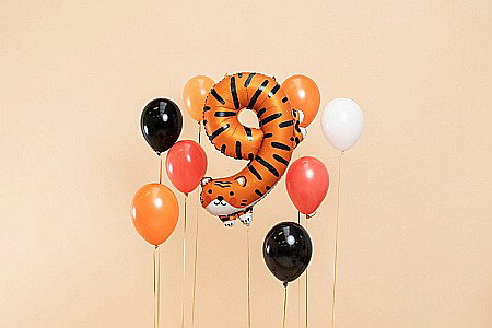 Baloane si accesorii - PD BALON FOLIE ALUMINIU Number 9 - Tiger, 64x87cm, mix FB163-9