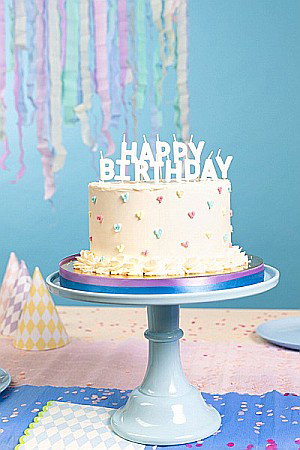 PD LUMANARI TORT Happy Birthday, white, 2.5cm 13 litere SCS-13-008 [2]