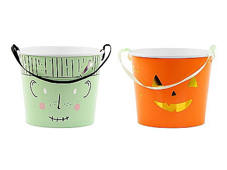 Halloween - PD GALETUSA PENTRU BOMBOANE HALLOWEEN 13.5CM MIX 2/SET WD1