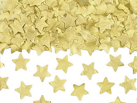 PD CONFETTI CANNON Champagne, tube shooter with golden stars, 20cm TUBSZ20-019 [2]