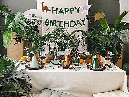 PD BANNER Happy Birthday Dino, 3m, mix GRL106 [0]