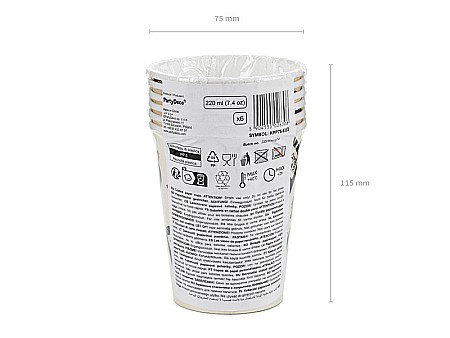 PD PAHARE CARTON Gamer, mix, 220ml 6/SET KPP76-EU3 [3]