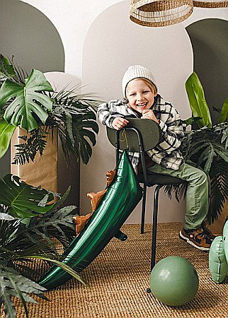 Baloane si accesorii - PD BALON FOLIE ALUMINIU Dinosaur tail, 79x35cm, mix FB222