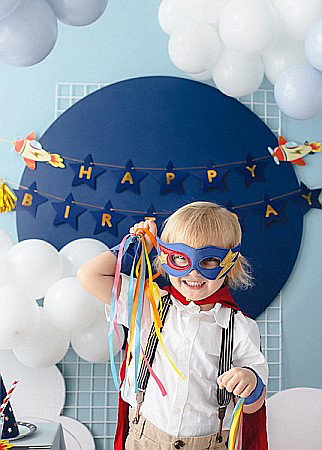 PD BANNER Happy Birthday Airplanes, 2.5cm, mix GRL108 [3]