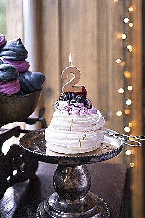 PD LUMANARI TORT Number 2, rose-gold, 4.5cm SCU12M-2-019R [1]