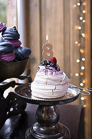 PD LUMANARI TORT Number 8, rose-gold, 4.5cm SCU12M-8-019R [1]
