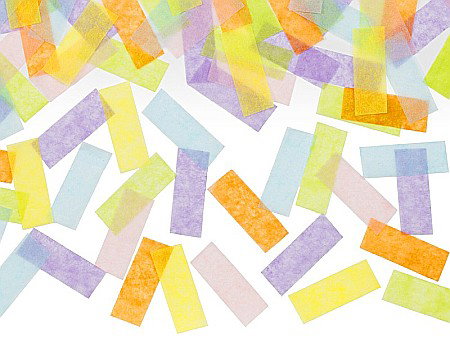 PD CONFETTI CANNON Pastel streamers, tube shooter, 20cm TUKN20-000P [2]
