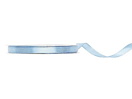 Fundite, Panglici , Benzi Craciun - PD BANDA SATIN, Satin ribbon, light misty blue, 6mm/25m TS6-093J