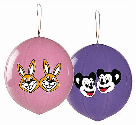 Baloane latex - GOD BALOANE DECORATIVE CU BANDA ELASTICA 45CM WINNIE 2/SET GZ-KUB2