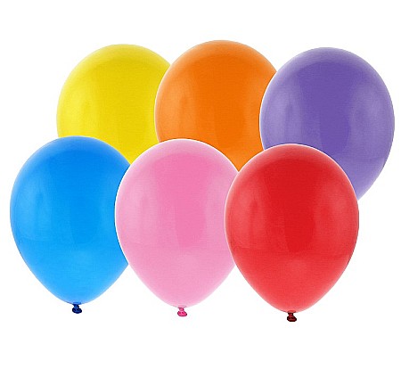 Baloane latex - GOD BALOANE Pastel mix, 23cm, 6/set GZ-PAS6
