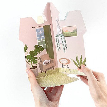 DE SET CREATIV CASUTA 3D PENTRU PAPUSI KIDEA KDOKKA [6]