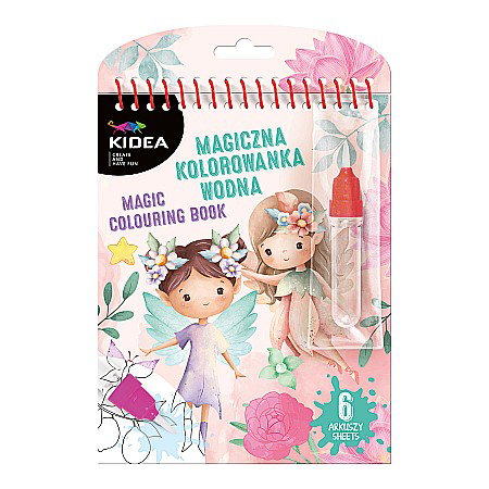 Carti de Colorat pentru copii - DE CARTE DE COLORAT CU MARKER MAGIC PENTRU DESEN IN APA ZANE KIDEA MWKWKKA