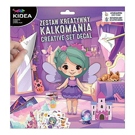 DE SET CREATIV STICKERE TRANSFERABILE 3 COLI ZANE KIDEA NTKDKA [0]