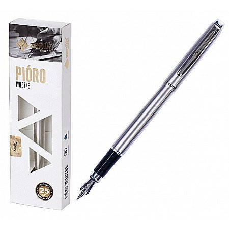 Stilouri si Rollere cu Cerneala - STILOU ZENITH SILVER IN CUTIE CADOU 7020000