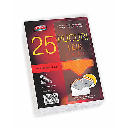 Plicuri simple - GPV PLIC C6 25/SET TRADITIONAL CLAPA V 122012