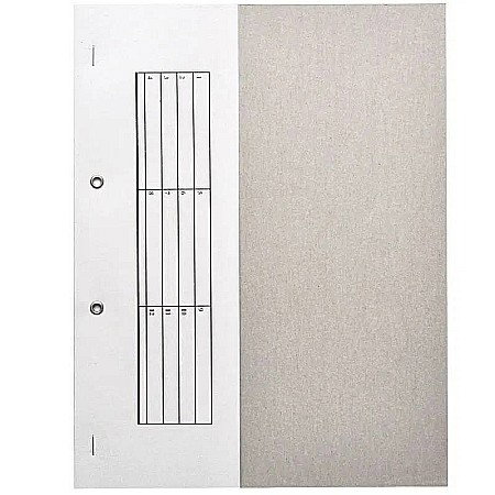 Dosare carton - DOSAR CU CAPSE, COPERTA 1/2, ALB 10/SET