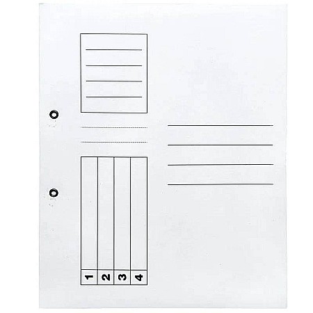 Dosare carton - DOSAR CU CAPSE, COPERTA 1/1, ALB 10/SET