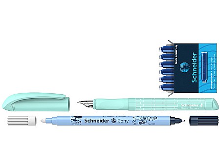 SCR SET SCHNEIDER EASY STILOU VERNIL cu PIC si PATROANE 4679 [1]